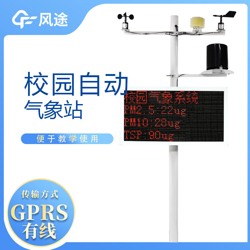 校園自動氣象站具備哪些基本功能呢？