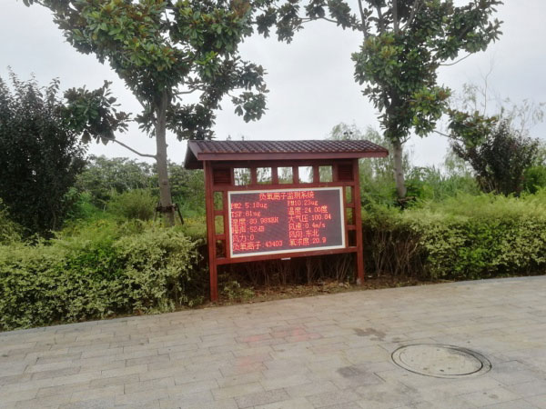 公園、景區(qū)負(fù)氧離子監(jiān)測(cè)系統(tǒng)